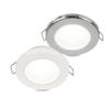 Hella Marine EuroLED 75 3" Round Spring Mount Down Light - Warm White LED - White Plastic Rim - 12V view 2