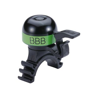 BBB 15033 Bicycle Bell Mini Fit Brass BBB-16 Green