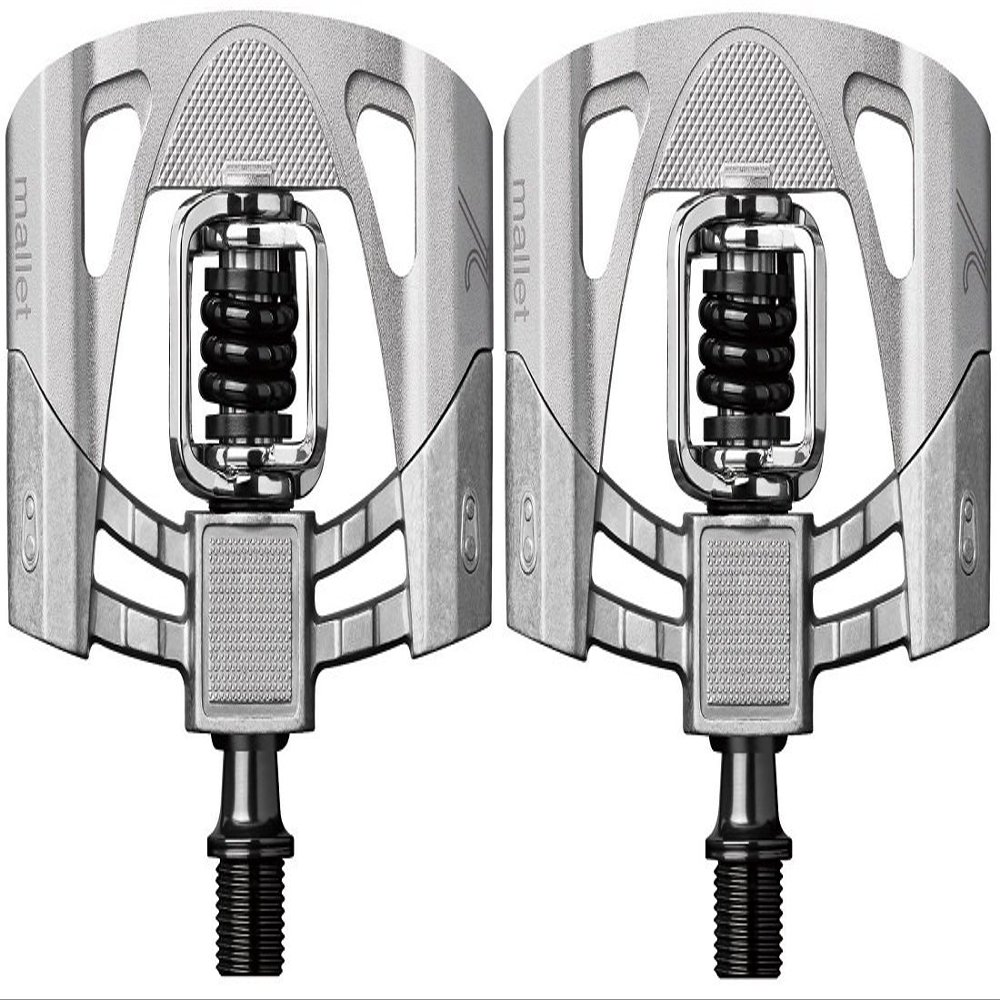 Crank Brothers 574626 Ultralight Binding Pedal, Mallet 2, V2, Black