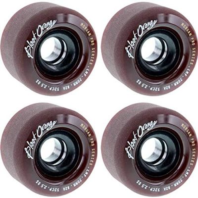 Blood Orange Liam Morgan Pro Series Midnight Maroon Skateboard Wheels - 70mm 82a (Set of 4)
