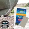 Gator Patch Fiberglass Reinforced Repair Patch - Repairs Holes, Dents & Cracks on Multiple Surfaces - DIY Prep, Peel & Stick - 3 Sizes - USA Made view 2