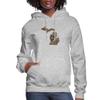 Spreadshirt Michigan Stone Petoskey Women's Hoodie, 2XL, Heather Gray view 1