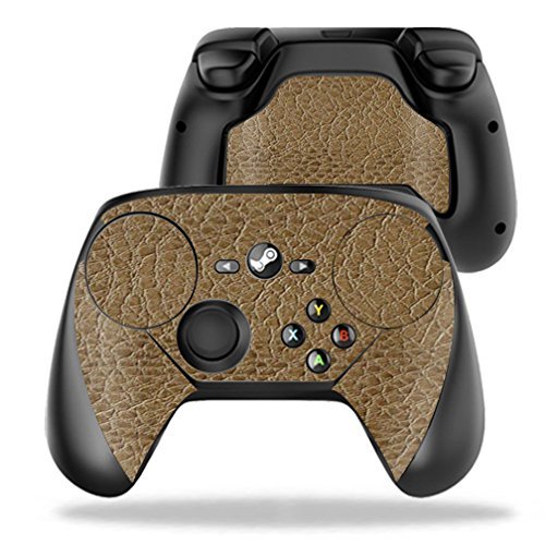 MightySkins Skin Compatible with Valve Steam Controller case wrap Cover Sticker Skins Sandlwood Leather