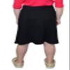 Kosher Casual Kids Big Girls' Modest A-Line Knee Length Lightweight Cotton Spandex Skirt XL Black view 4