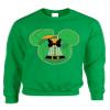 ALLNTRENDS Adult Crewneck Swearshirt St Patrick's Day Shamrock (3XL, Irish Green) view 1
