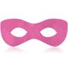 Pink Super Hero Fabric Eye Mask - 2.87" x 8.25" - Durable, Comfortable & Perfect Fit - Ideal for Parties, Cosplay & More view 1