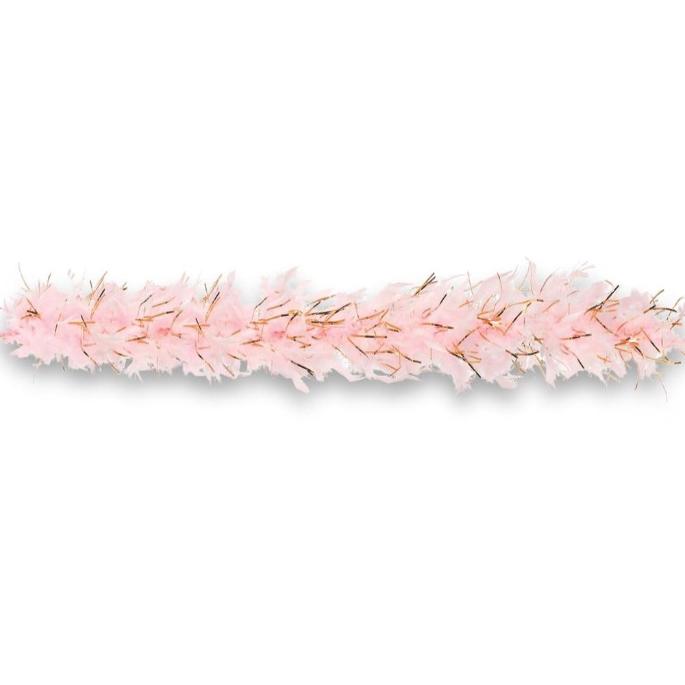 Amscan 250456 Elegant Bride Feather Boa, Multicolor