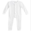 City Threads Little Boys and Girls' Union Suit Thermal Underwear Set Long John Onesie Footie Perfect for Sensitive Skin and Sensory Friendly SPD, White, 3T view 1