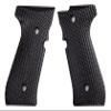 StonerCNC Super Aggressive G10 Grips Designed to Fit 92FS/96 M9 Series Beretta 92 (Black) view 1