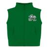 Creative Knitwear College Baby NCAA Officially Licensed Polar Fleece Vest - Notre Dame Fighting Irish Leprechaun Logo - Kelly - 3 Years view 1