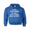 ALLNTRENDS Adult Hoodie Sweatshirt I'm Not Arguing Just Explaining I'm Right (M, Royal Blue) view 1