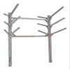 6-Place Buried-In-Ground Kayak Log Rack, Kayak Racks for Outdoor Storage, Paddle Board Rack, Surfboard Racks, Standing SUP Paddle Holder, Surfboard Stand, SUP Surf Storage - Natural view 3