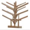 Log Kayak Rack Low 6-Place SUP and Surfboard Rack for Garage, Canoe Stand, Stand Up Paddleboard, SUP Paddle Board Holder, Sport Outdoor Storage Racks - Canyon Brown view 4
