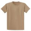 Clothe Co. Mens Heavyweight Cotton T-Shirt Plain Tee (Available in Big & Tall), Sand, M view 1