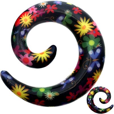 00 gauges 00g spiral ear plugs tunnels plugs silicone tunnels men women double flare single flare 10mm
