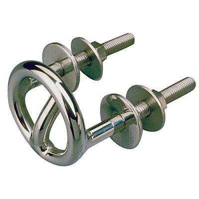 AMRS-371631-1 * Sea Dog Transom Mount Stainless Steel Ski Tow Eye - Polished 3/8" Diameter
