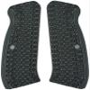 LOK Grips Bogies CZ 75 Full Size G10 Grips (Gray/Black) view 1