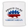 TOOLOUD Proud to Be Libertarian Micro Terry Sport Towel 11"x18" view 1