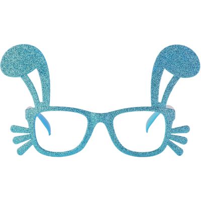 Amscan Glitter Easter Bunny Adult Glasses, One Size, Color