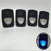 Pactrade Marine 4 Pieces Boat LED RV Trailer Blue Square Shape Courtesy Light 2.24"x2.24" view 1
