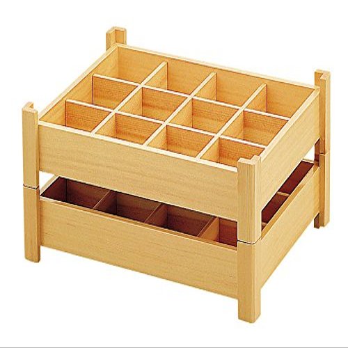Yamako 27164 Shiraki Corner Foot with Twelve Dividers
