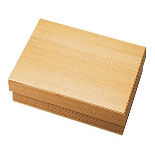 Yamako 27422 Kiso Cedar, Six Cut Box Set, Body, Lid, Divider Set
