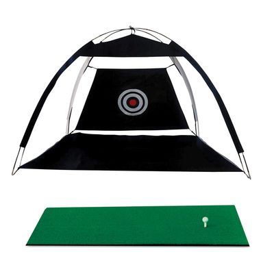 Golfing Buddies Golf Net & Mat Combo