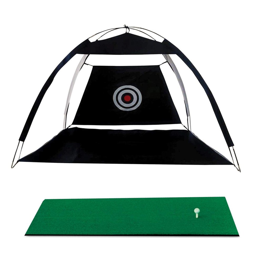 Golfing Buddies Golf Net & Mat Combo