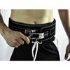 Flexz Fitness Lever Weight Lifting Belt Leather - 10MM 13MM Powerlifting Gym Belts for Men & Women - Lower Back Support for Weightlifting Deadlifts Squats Heavy Duty IPF Bodybuilding view 3