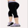 ZIKZAK Women's Sportswear Leggings Capri Pants Tricot Fitness Medium Black view 3