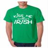 ALLNTRENDS Men's T Shirt Kiss Me I'm Pretending to Be Irish St Patrick's Day (3XL, Irish Green) view 1