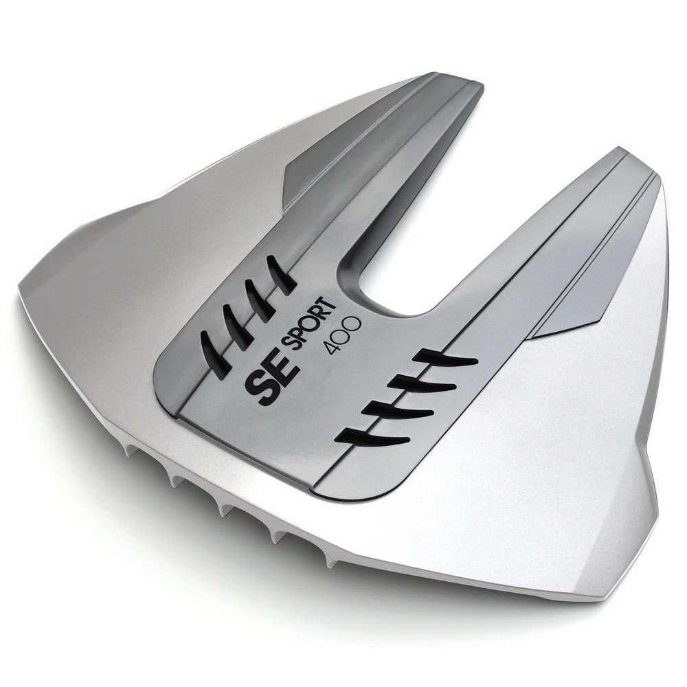 SE Sport 400 No-Drill Hydrofoil, Fits Engines Over 40 Hp White