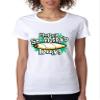 ALLNTRENDS Women's T Shirt Happy St Fatty's Day St Patrick's Day Shamrock (2XL, White) view 1