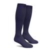 Golf Knickers Knee High Solid Color Cotton Socks for Men Women and Youth - Navy- Youth view 1