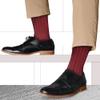 Golf Knickers Knee High Solid Color Cotton Socks for Men Women and Youth - Navy- Youth view 2