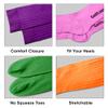 Golf Knickers Knee High Solid Color Cotton Socks for Men Women and Youth - Navy- Youth view 4
