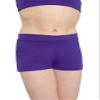 Capezio Boys Cut Low Rise Short - Girls, Purple, Large view 2