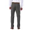 Haggar Men's Stretch Comfort Cargo Expandable Waist Classic Fit Plain Front Pant, Medium Grey, 32x32 view 2