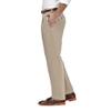 Haggar Men's Premium No Iron Khaki Classic Fit Pleat Front Casual Pant (Regular and Big & Tall Sizes), Sand, 40W x 32L view 2