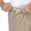 Haggar Men's Premium No Iron Khaki Classic Fit Pleat Front Casual Pant (Regular and Big & Tall Sizes), Sand, 40W x 32L view 4
