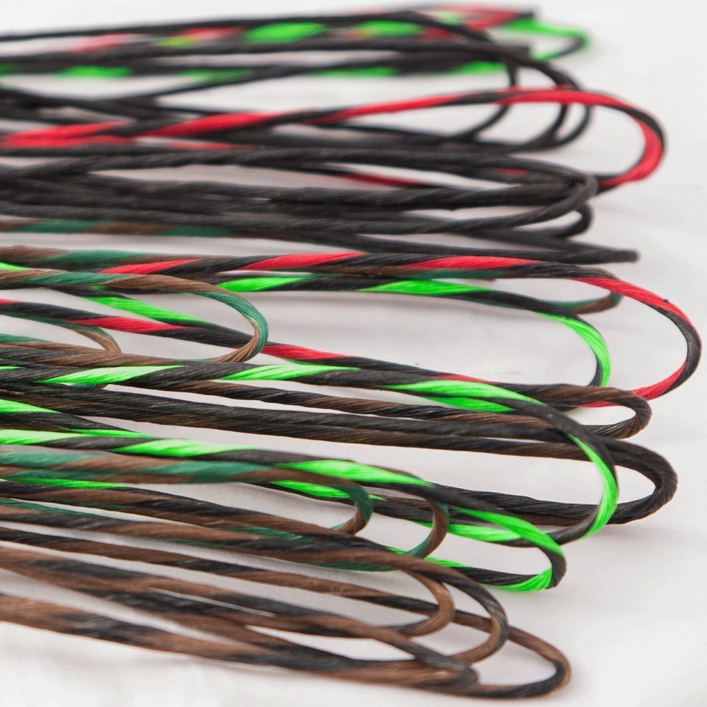 Mathews Passion Custom Bow String & Cable Set BCY (Green/Tan)