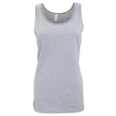 Canvas Womens/Ladies Jersey Sleeveless Tank Top (2XL) (Gray Triblend)