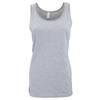 Canvas Womens/Ladies Jersey Sleeveless Tank Top (2XL) (Gray Triblend) view 1