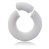 MoDTanOiz 8g 3mm 8 Gauges Gauge Ear Plugs Plug Flesh Tunnels Tunnel Double Flare Stretching Captive Bead Ball Closure Ring Steel Silicone CBR CRB Ears Earring Earrings Clicker 8g 3mm view 3