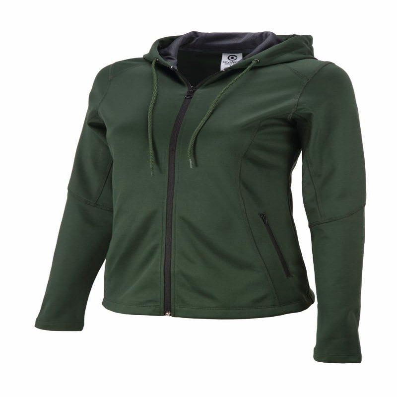 Covalent Activewear Womens Stream Full Zip Hoodie