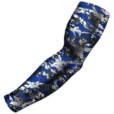 B-Driven Pro-Fit Sports Compression Arm Sleeve for Men Women & Youth Camouflage Designs  Support Circulation & Cooling for Baseball, Football, Basketball, & Outdoor Sports Protective Sleeve (Single)
