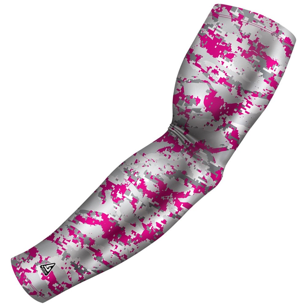 B-Driven Pro-Fit Sports Compression Arm Sleeve for Men Women & Youth Camouflage Designs Support Circulation & Cooling for Baseball, Football, Basketball, & Outdoor Sports Protective Sleeve (Single)