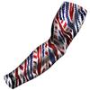 B-Driven Premium Pro-Fit Sports Compression Arm Sleeve (Single) Patriotic Designs Baseball Arm Sleeves - Men Women Youth view 1