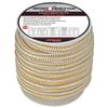 Extreme Max 3006.2321 BoatTector Double Braid Nylon Dock Line - 3/4" x 30', White & Gold view 1