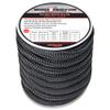 Extreme Max 3006.2309 BoatTector Double Braid Nylon Dock Line - 3/4" x 30', Black view 1